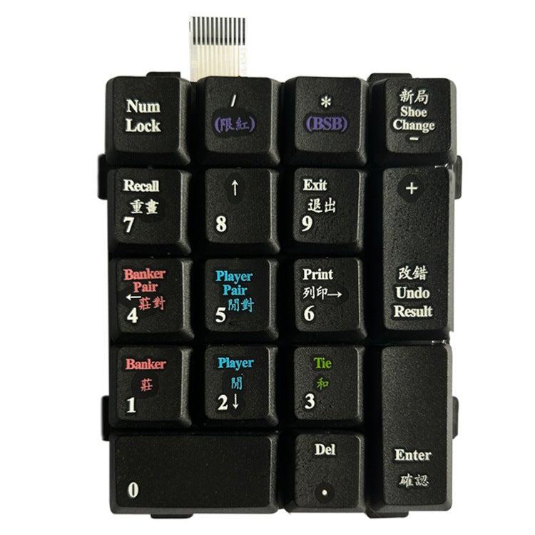 Payment Machine Keyboard Key Core High Keycap Small Settlement Machine Key Core Anti-Water And Dust-Proof Embedded Financial Key Core Wired - Image 5